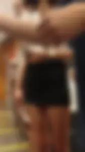 Cute Teen Princess with Beautiful legs in miniskirt