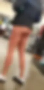 Sexy skinny peach