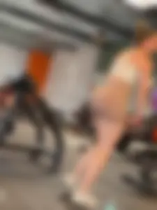 PAWG Baddie Blonde Best Ass In Gym (Not OC)