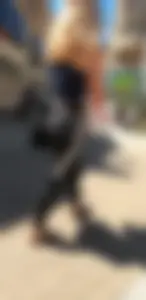 Extreme VTL And Close Ups In This Tiny Chick In ADIDAS