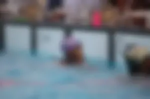 Group of teen and early 20's swimmers