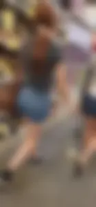 Tight Ass in Jean Shorts! OC