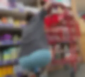 Fit Nerd Bubble Butt in Blue Shorts (VTL)