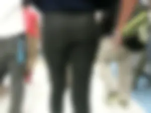 Candid Booties in Tights Creepshots Gallery