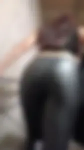 Un culo muy rico en leather