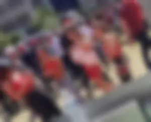 Hot college girls at football game (cheeks everywhere)