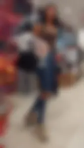 Tall Arabic Duo in Jeans