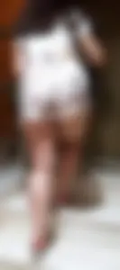Cute girl sexy big ass in shorts