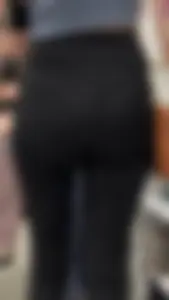 Tight Blondies in leggings plus assorted booty 0205