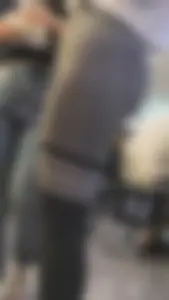 Tight Asian College teen with Tight Leggings