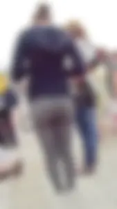 Cute girl whooty in interesting leggings