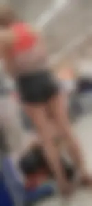 Really tight ass in jean shorts  just amazing