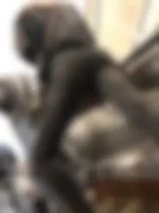 Girl in Tight Jeans and Leather Jacket with Smoking Hot Ass and Long Thin Widely Spread Legs Standing on the Subway Escalator