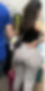 Enormous ass in tight pants creepshot