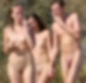 Nude beach and topless girls