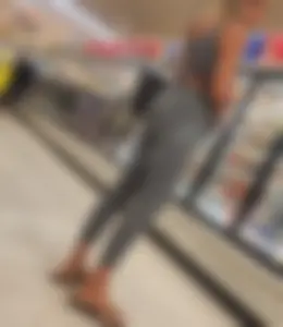 Variety of milf ass at the grocery store
