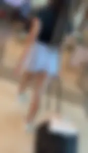 Nice booty in leggings shorts!