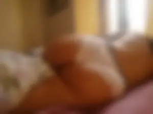 Adorable sleeping girl in panties, closeup of her booty