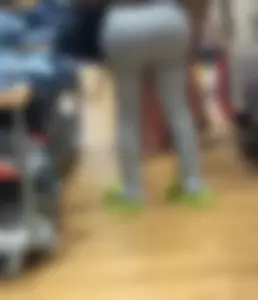 Big Azz w tits hanging in mall 3 parts