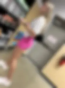 Pink biker shorts at Aldi (oc)