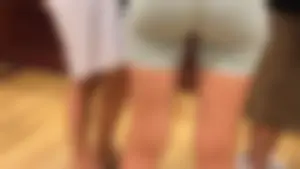 Hot Bubble Ass in Spandex Shorts Store Creepshot