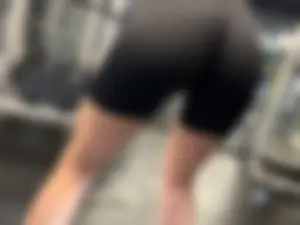 Anyone for tricep training with brunette?