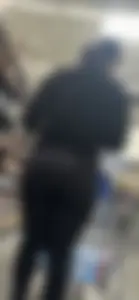 Fine lady in black shopping Bendover/squat‼️