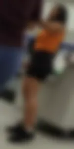 Asian girl shopping @ Walmart
