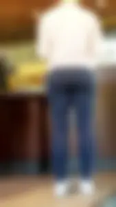 Chubby Ass in Yoga Pants Closeup Pic