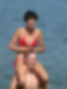 Asian girls in bikinis
