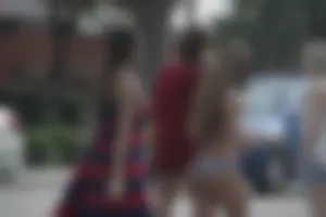 Candid Florida babes at Deerfield Beach in the winter