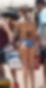 Bikini girls at Salt River Tubing in Arizona