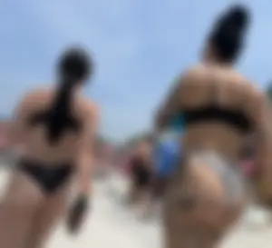 Two sexy asses