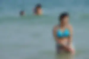 Asian girls in bikinis