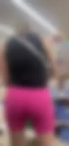 Pawg Milf in pink shorts