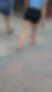 Nice Jiggly Pawg in Lose Shorts