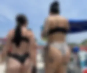 Two sexy asses