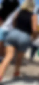 A collection of hot butts creepshots