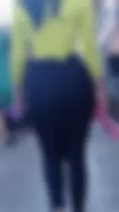 Ass in Black Spandex made to fuck and cum - One of my fav + Clip