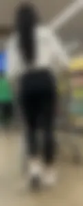 Brown skinned latina squatting and shopping (oc)