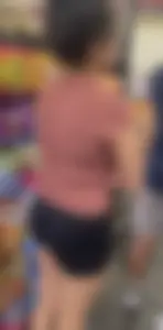 Slim Thick Latina In Tight Shorts