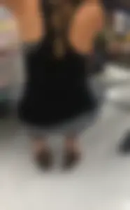 Squatting milf