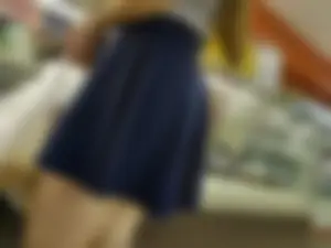 Fit Legs And Booty in a Skirt Supermarket Closeup Creepshot