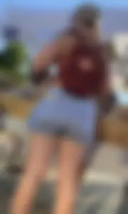 Thick Pawg In Shorts