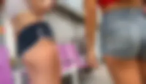 Pawg in shorts