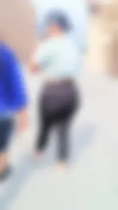 Cheap leggings and a lace thong