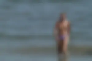 Sexy mature girls on Vilanova topless beach
