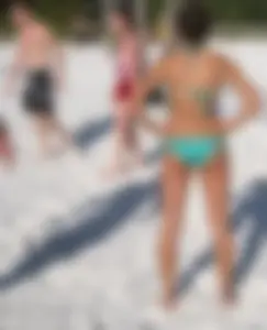 Beach and bikini girls