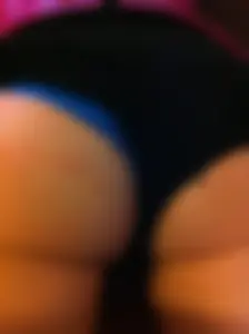 Small Sexy Ass With Panties Sticking Out From Mini Shorts Closeup Photo