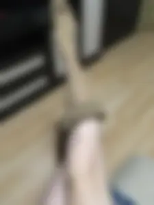 Legs in Pantyhose Half Taken Off Selfie